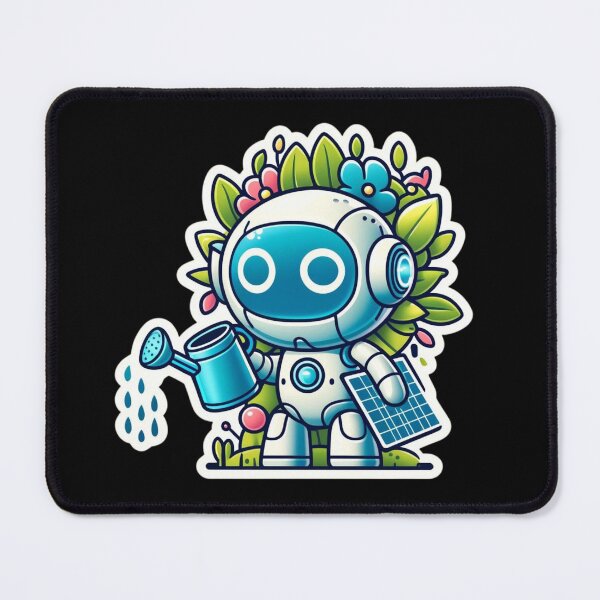 Item preview, Eco-Friendly Bot designed and sold by pixelpulsenyc.
