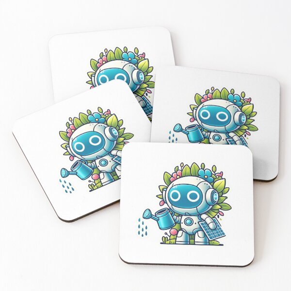 Item preview, Eco-Friendly Bot designed and sold by pixelpulsenyc.