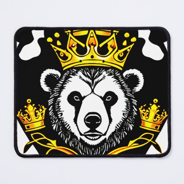 Item preview, Monarchy of the Wild: The Bear's Crown Amidst Royal Pomp designed and sold by Highlandkings.
