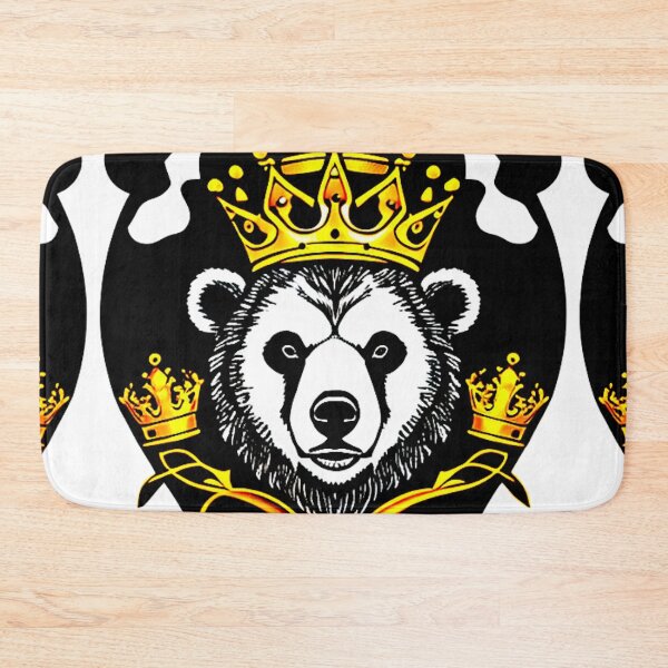 Item preview, Monarchy of the Wild: The Bear's Crown Amidst Royal Pomp designed and sold by Highlandkings.