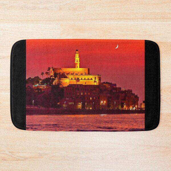 Item preview, A Fiery Jaffa Sunset as Seen from Tel Aviv designed and sold by Mitchell Grosky.