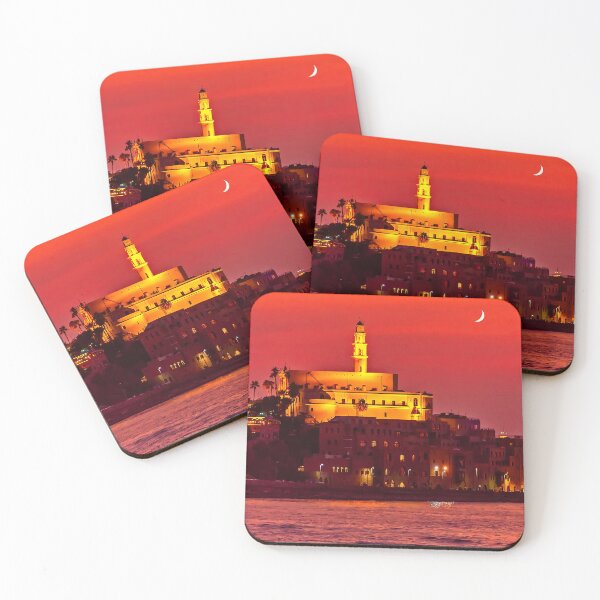 Item preview, A Fiery Jaffa Sunset as Seen from Tel Aviv designed and sold by Mitchell Grosky.
