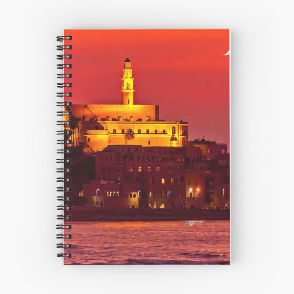 Item preview, A Fiery Jaffa Sunset as Seen from Tel Aviv designed and sold by Mitchell Grosky.
