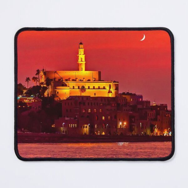 Item preview, A Fiery Jaffa Sunset as Seen from Tel Aviv designed and sold by Mitchell Grosky.