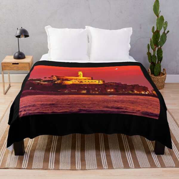 Item preview, A Fiery Jaffa Sunset as Seen from Tel Aviv designed and sold by Mitchell Grosky.