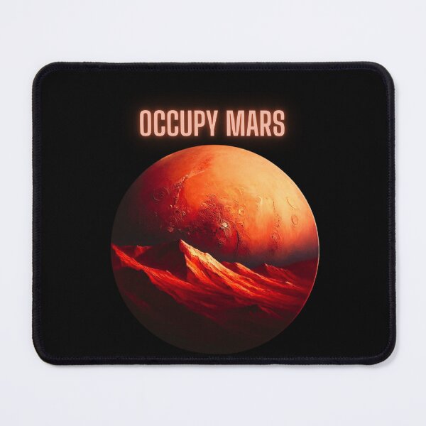 Item preview, Occupy mars designed and sold by TEEJAMBOREE.