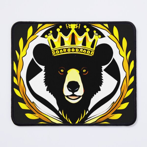 Item preview, Majesty in the Shadows: The Crowned Bear of the Wilderness designed and sold by Highlandkings.