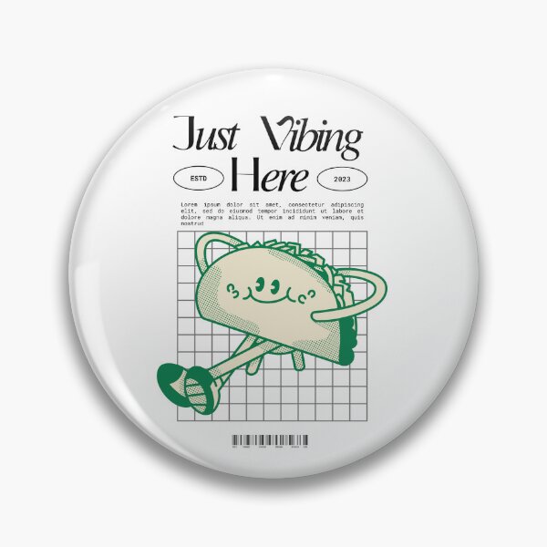 Item preview, Vibes animated taco designed and sold by Cristinavallejo.