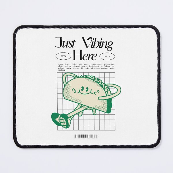 Item preview, Vibes animated taco designed and sold by Cristinavallejo.