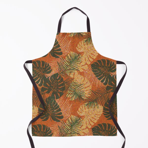 Item preview, Tropical Pixelation A Modern Mosaic of Lush Leaves designed and sold by StudioChimera.