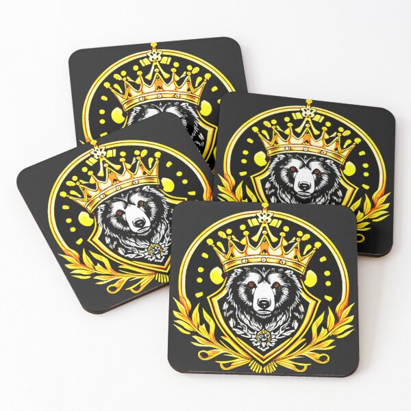 Item preview, The Sovereign Bear Emblem of Strength and Royal Virtue designed and sold by Highlandkings.