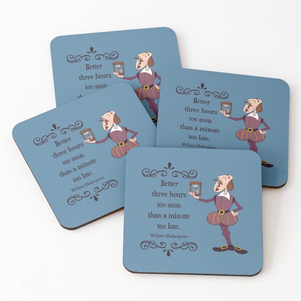 Item preview, To Be or Not To Be Late? - Light color background designed and sold by VaniTee Fair.