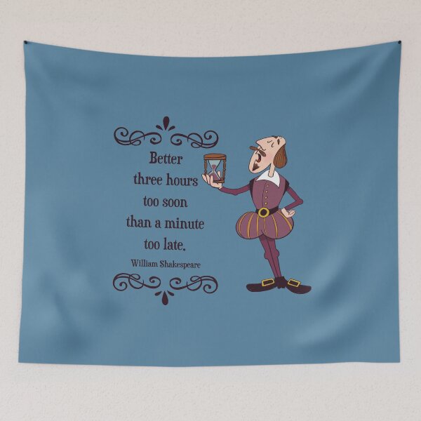 Item preview, To Be or Not To Be Late? - Light color background designed and sold by VaniTee Fair.