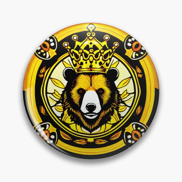 Item preview, Regal Might: The Crowned Bear in a Circle of Authority designed and sold by Highlandkings.