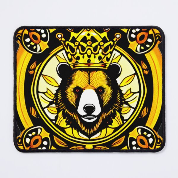 Item preview, Regal Might: The Crowned Bear in a Circle of Authority designed and sold by Highlandkings.