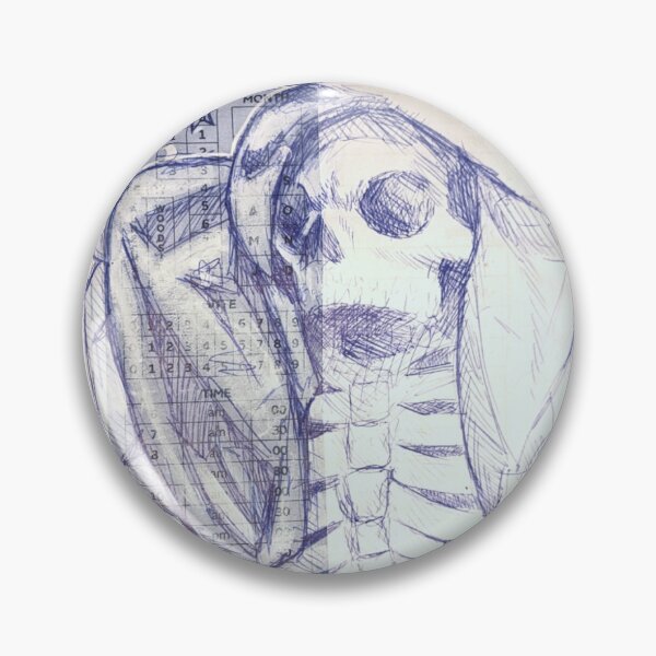 Item preview, Death in Blue designed and sold by AceOfRabbits.