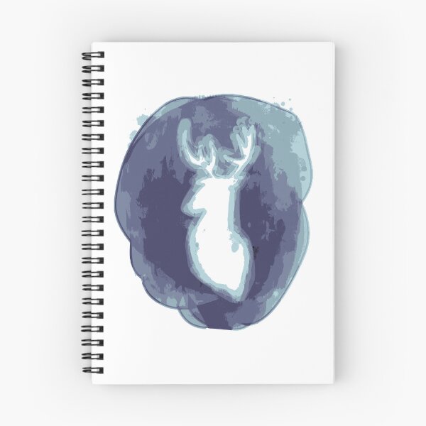 Item preview, Expecto Patronum! Minimalist Deer Patronus Art by Eyesasdaggers designed and sold by eyesasdaggers.
