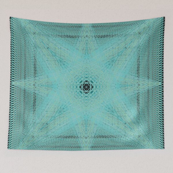 Item preview, Rectangular Pattern #6 Morph C [11496-Cyans-BB] designed and sold by LottMultimedia.