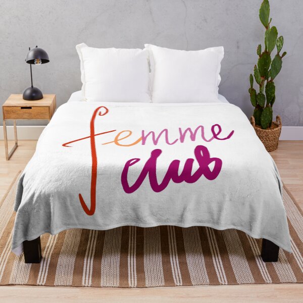 Item preview, femme club lesbian/sapphic pride designed and sold by prideisjoy.