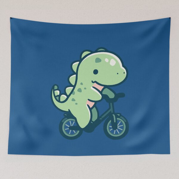Item preview, Cute Dino Cycling designed and sold by NosandEdgy.