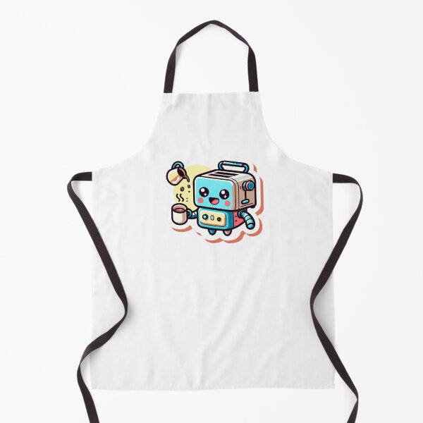 Item preview, Cheerful Morning Bot designed and sold by pixelpulsenyc.