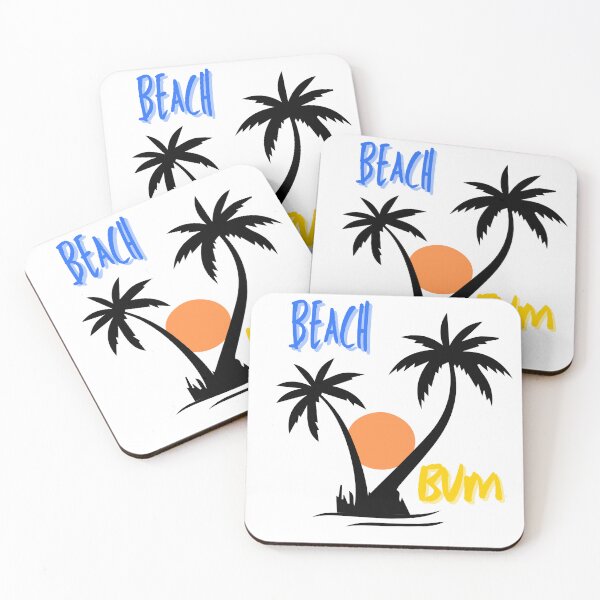 Artikelvorschau, Beach Bum Tropisch Palmen Sonne entworfen und verkauft von WhatThePublicWa.