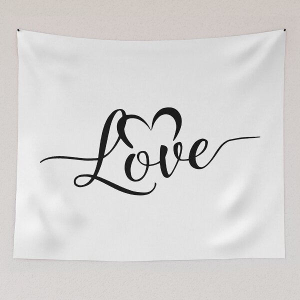 Item preview, LOVE AI generated black designed and sold by JonathanP514.