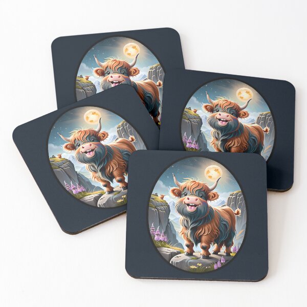 Item preview, Cute Baby Highland Cow Calf designed and sold by TheArtOfPat.