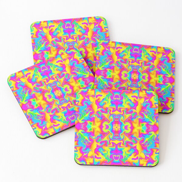 Item preview, Neon Symmetrical Seamless pattern designed and sold by Fantacaroo Designs.