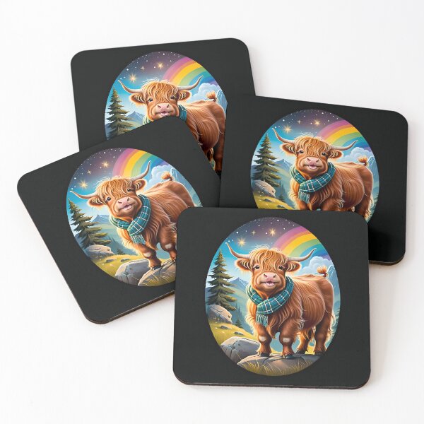Item preview, Cute Baby Highland Cow Calf designed and sold by TheArtOfPat.