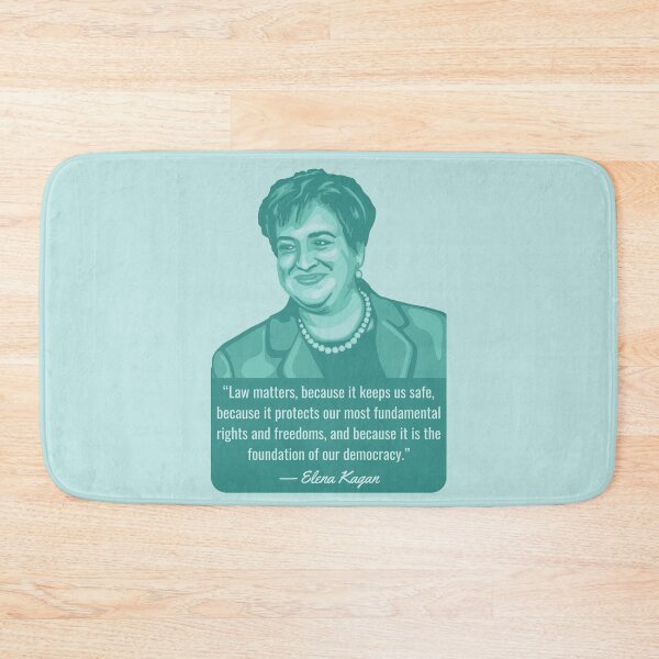 Item preview, Elena Kagan Portrait and Quote designed and sold by Unhinged Heather.