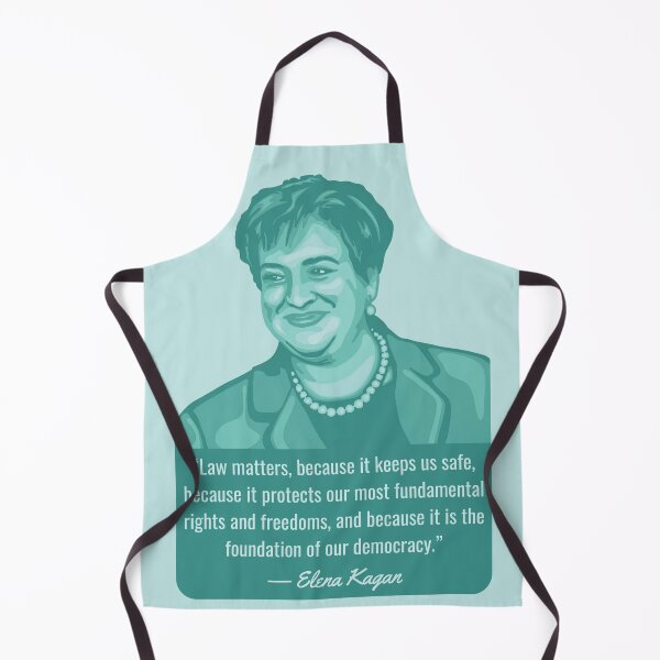 Item preview, Elena Kagan Portrait and Quote designed and sold by Unhinged Heather.