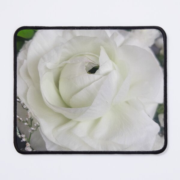 Item preview, Close-up White Flower Starting to Bloom designed and sold by WhiteSoftPetals.