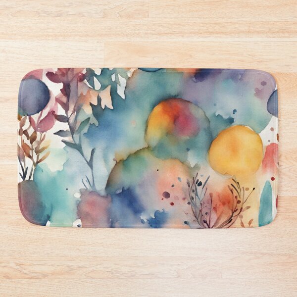 Item preview, Colourful abstract art designed and sold by NingningS.