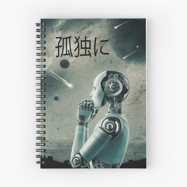 Item preview, Lonely robot looking into space. designed and sold by MarkymarkF.