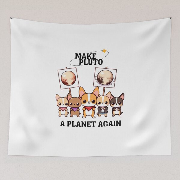 Item preview, Make Pluto A Planet Again Dog designed and sold by LemuellTrends.