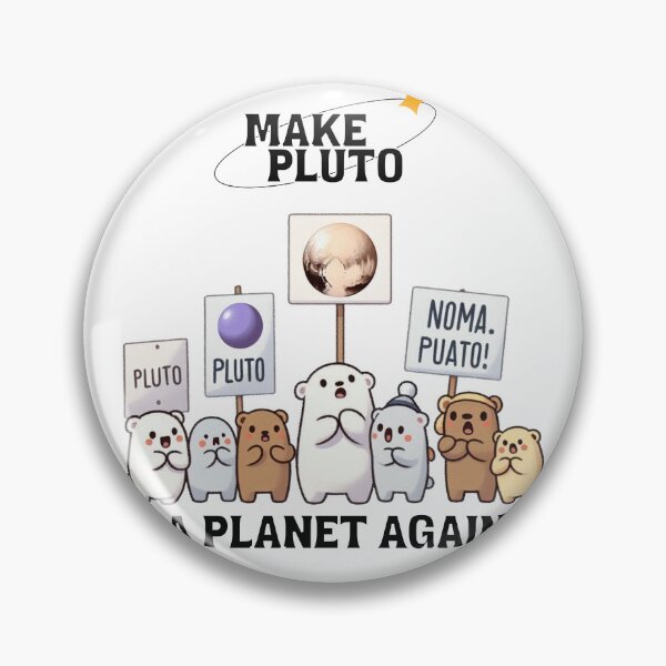 Item preview, Make Pluto A Planet Again Polar Bear designed and sold by LemuellTrends.
