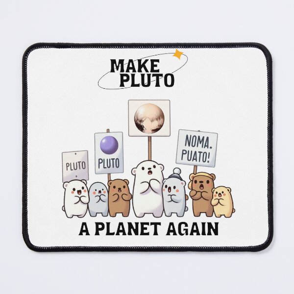 Item preview, Make Pluto A Planet Again Polar Bear designed and sold by LemuellTrends.