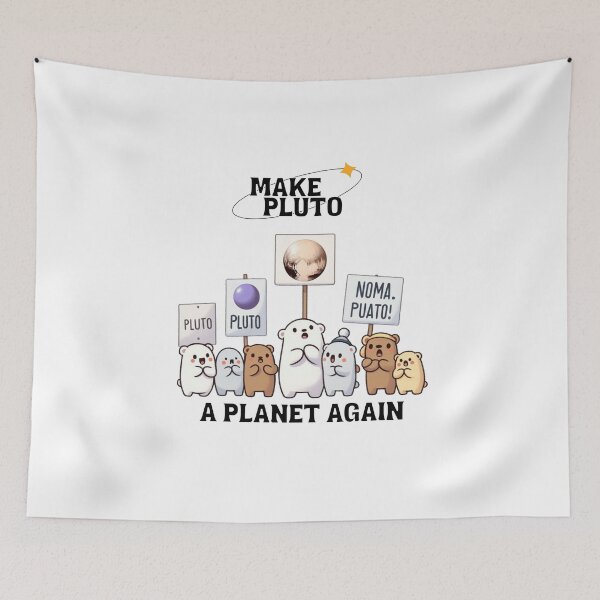 Item preview, Make Pluto A Planet Again Polar Bear designed and sold by LemuellTrends.