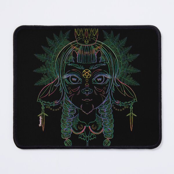 Item preview, Baphomette Chromatic Aberration designed and sold by Pinkenbryck.