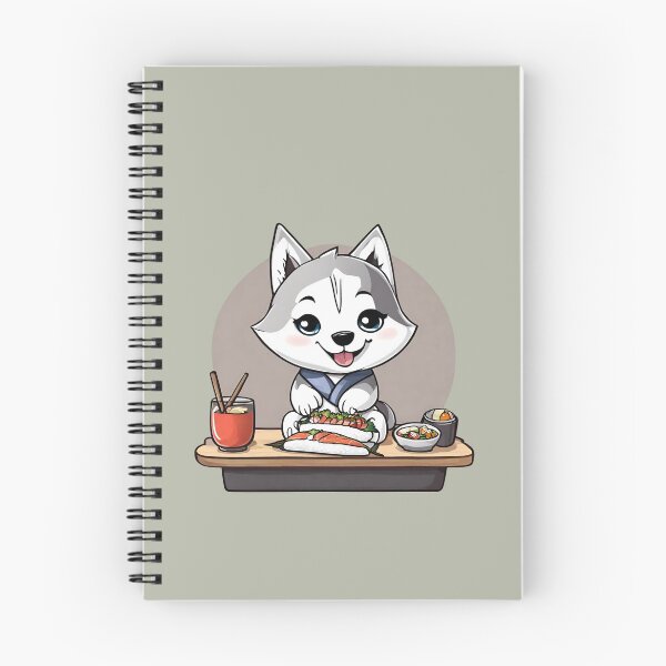 Artikelvorschau, Sushi Pup’s Delight: Süßer Husky entworfen und verkauft von Bangketa.