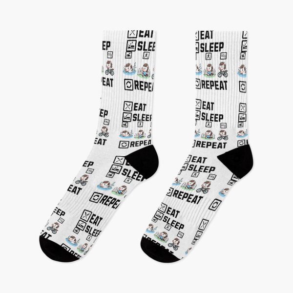 Item preview, Eat Sleep Swim Bike Run Repeat Horse designed and sold by LemuellTrends.