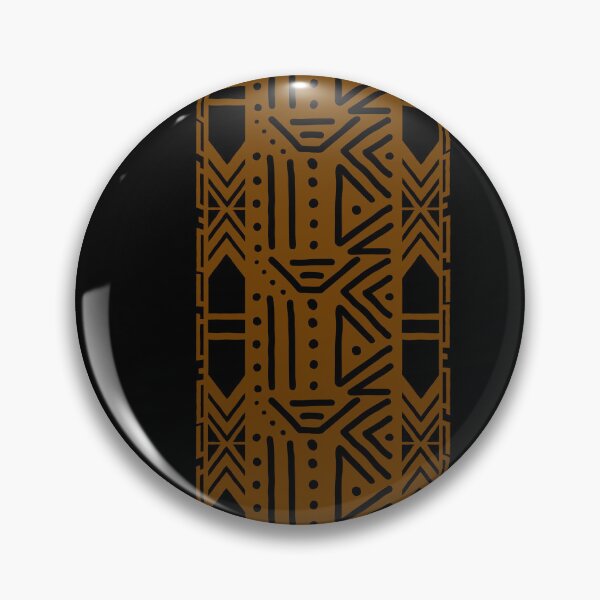 Item preview, Black African Textile Pattern designed and sold by funkyvibes.