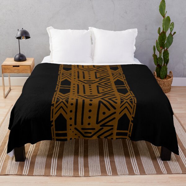 Item preview, Black African Textile Pattern designed and sold by funkyvibes.