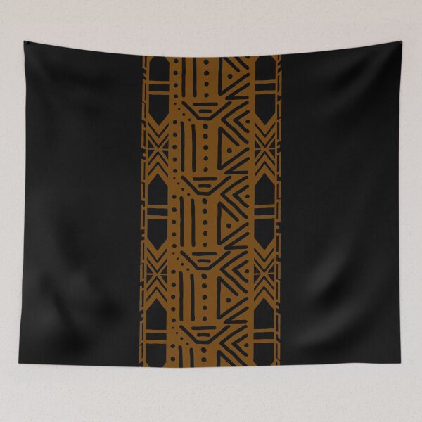 Item preview, Black African Textile Pattern designed and sold by funkyvibes.