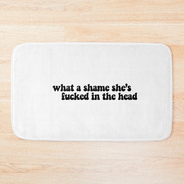 Item preview, what a shame she's fucked in the head  designed and sold by CharmStudio.