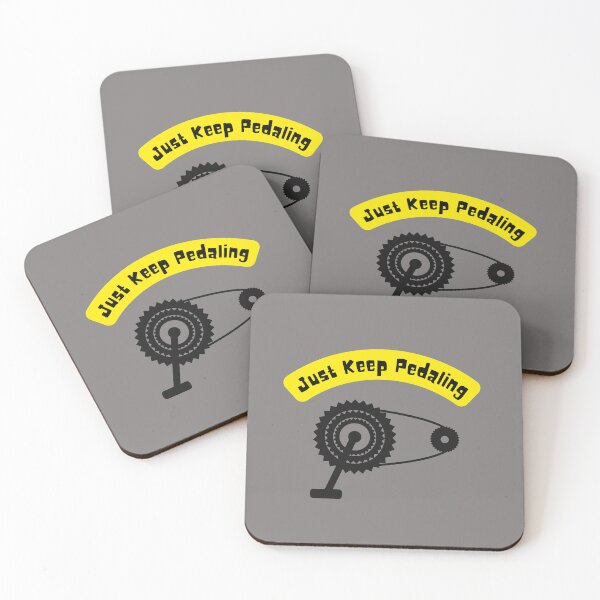 Item preview, Just Keep Pedaling Your Bike designed and sold by WhatThePublicWa.