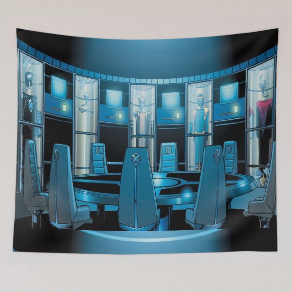 Item preview, X Meeting Room Cosplay Tapestry designed and sold by jakersvelmax.