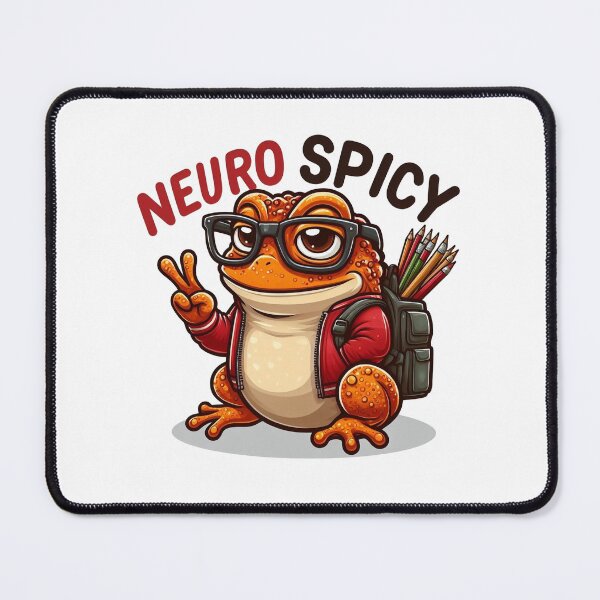 Item preview, Neurospicy Toad designed and sold by ndmedia.