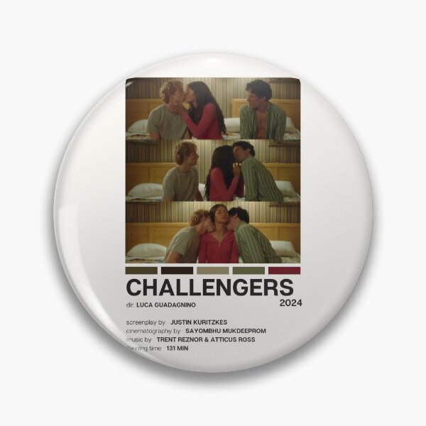 Item preview, Challengers (2024) Movie Poster designed and sold by YellowishCat15.
